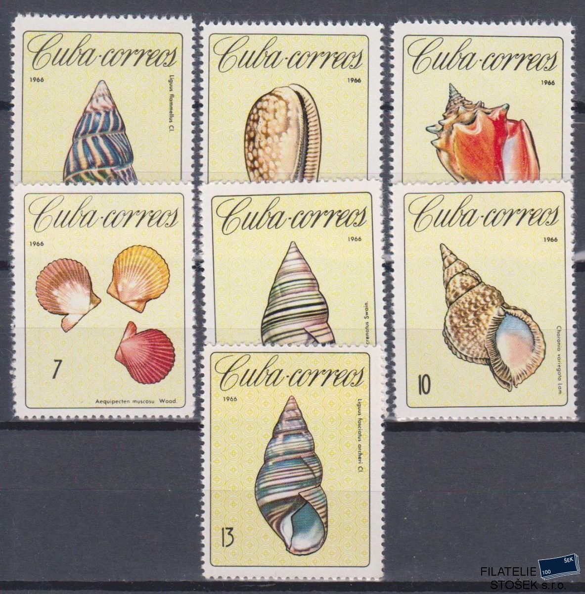 Kuba známky Mi 1194-1200