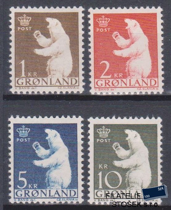 Grónsko známky Mi 0058-61