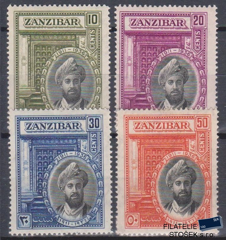 Zanzibar známky Mi 190-3