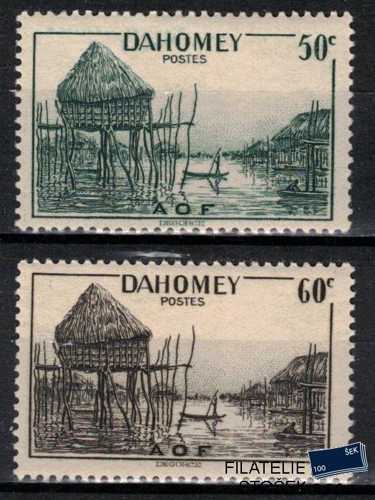 Dahomey známky Yv 151-2