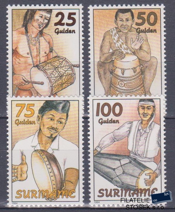 Surinam známky Mi 1467-70