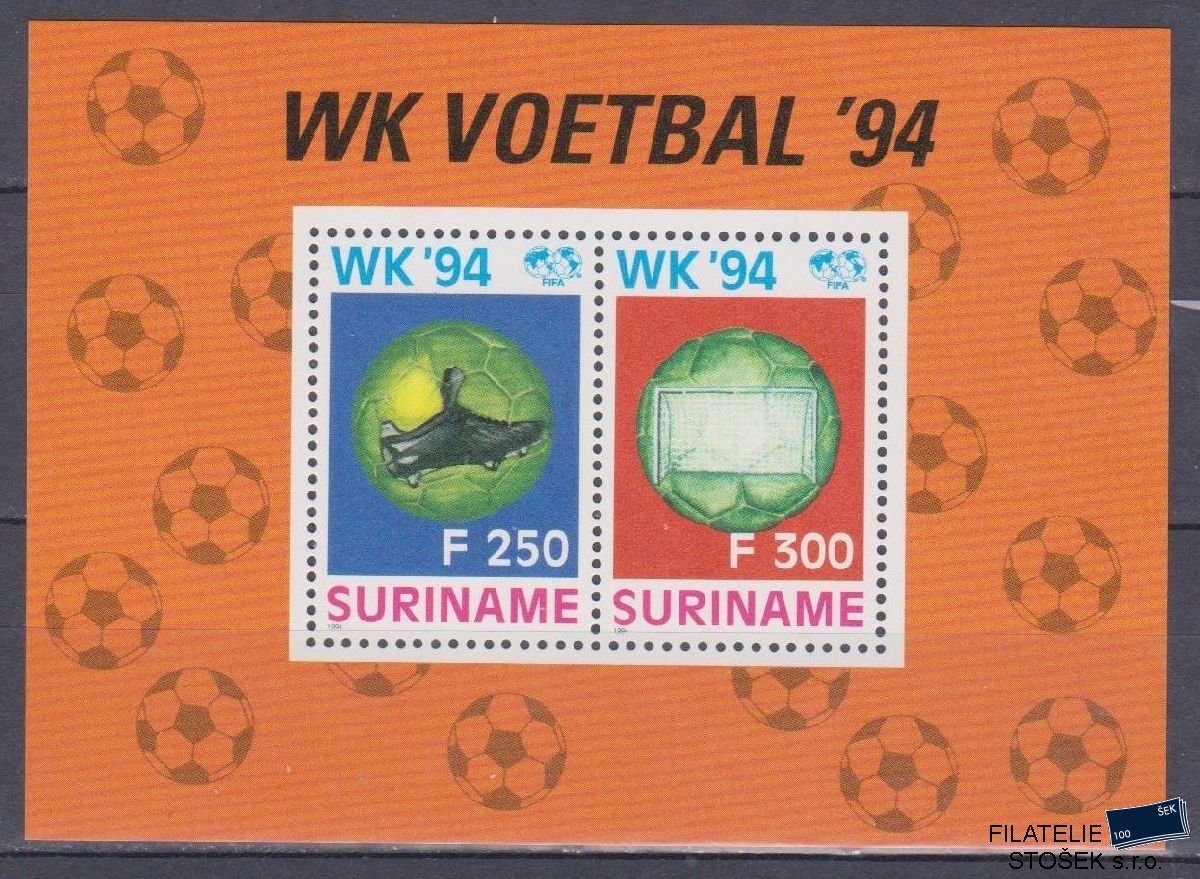 Surinam známky Mi Blok 62