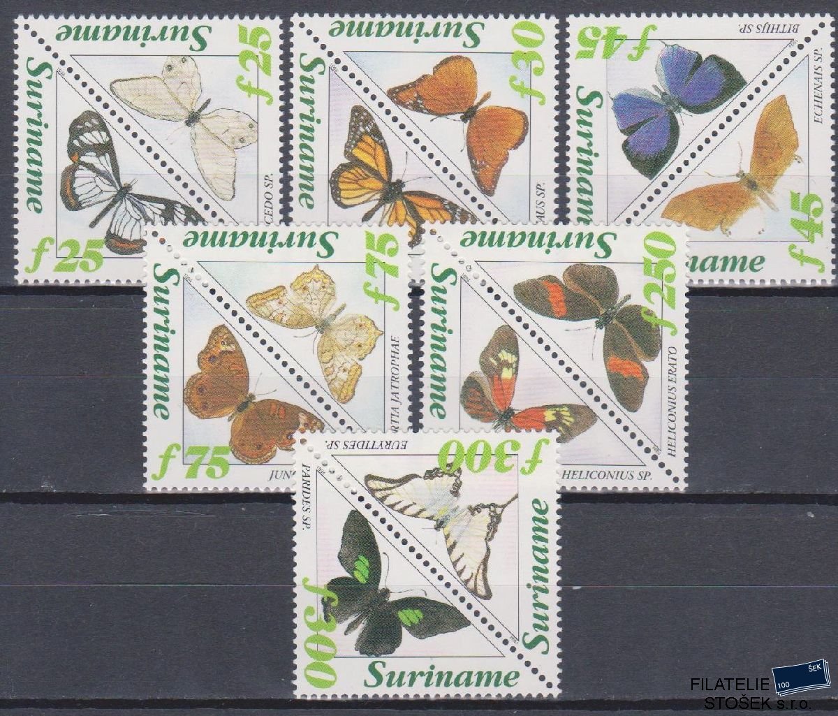Surinam známky Mi 1481-92