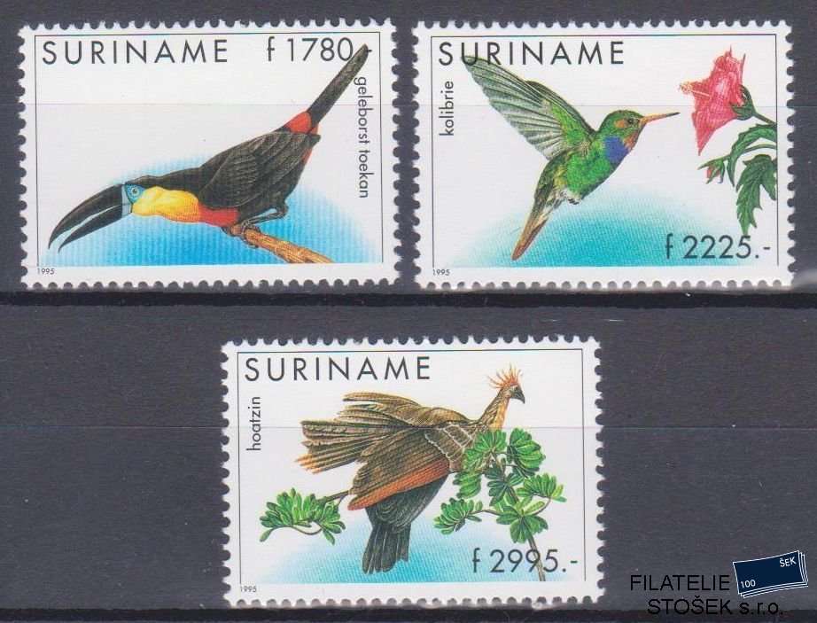 Surinam známky Mi 1524-26