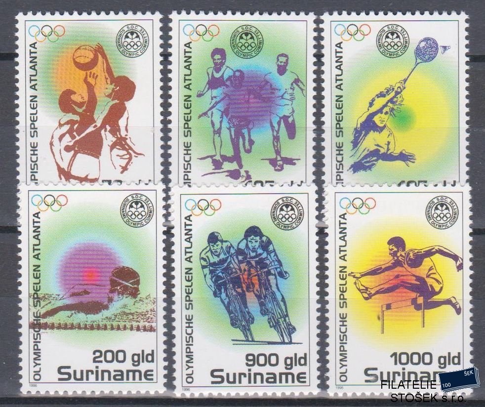 Surinam známky Mi 1554-59