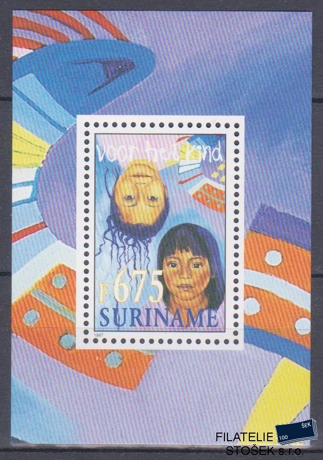 Surinam známky Mi Blok 71