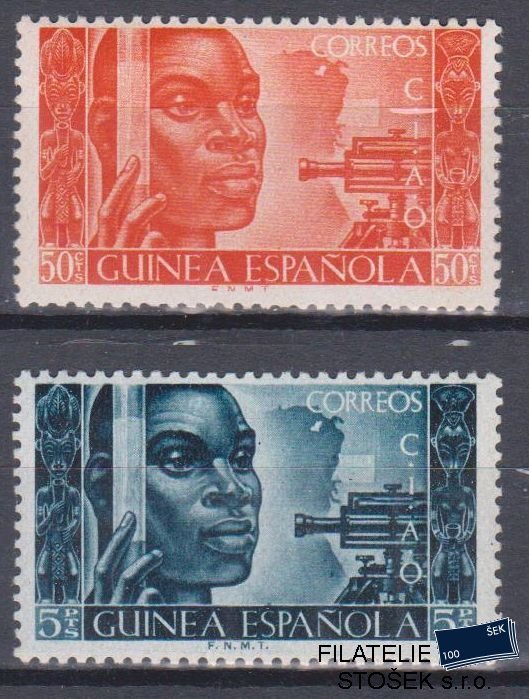 Guinea Espaňola známky Mi 274-75