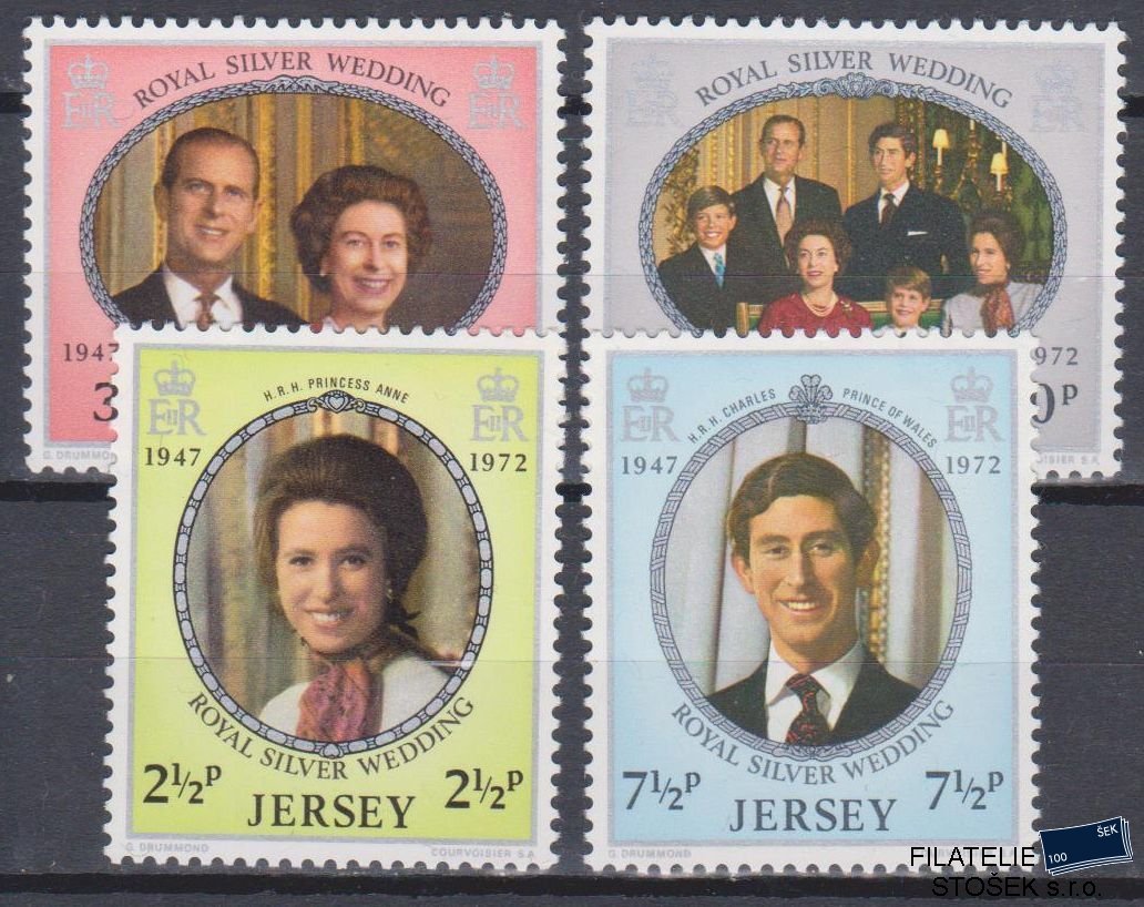 Jersey známky Mi 73-76