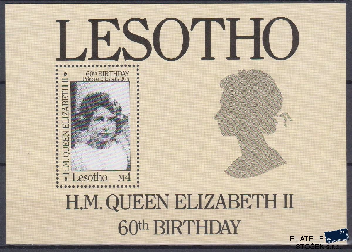 Lesotho známky Mi Blok 48