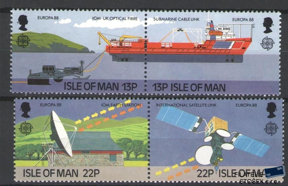 Isle of Mann známky Mi 367-70