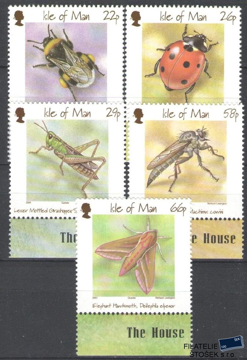 Isle of Mann známky Mi 906-10