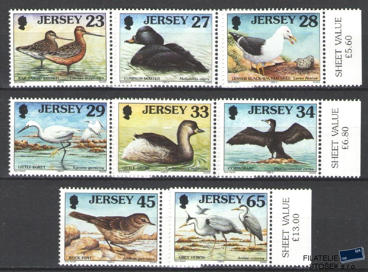 Jersey známky Mi 896-903