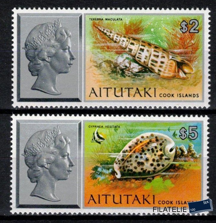 Aitutaki známky Mi 0137-8