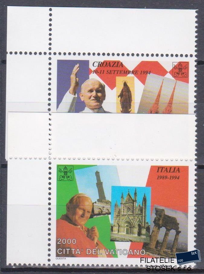 Vatikán známky Mi 1161-62