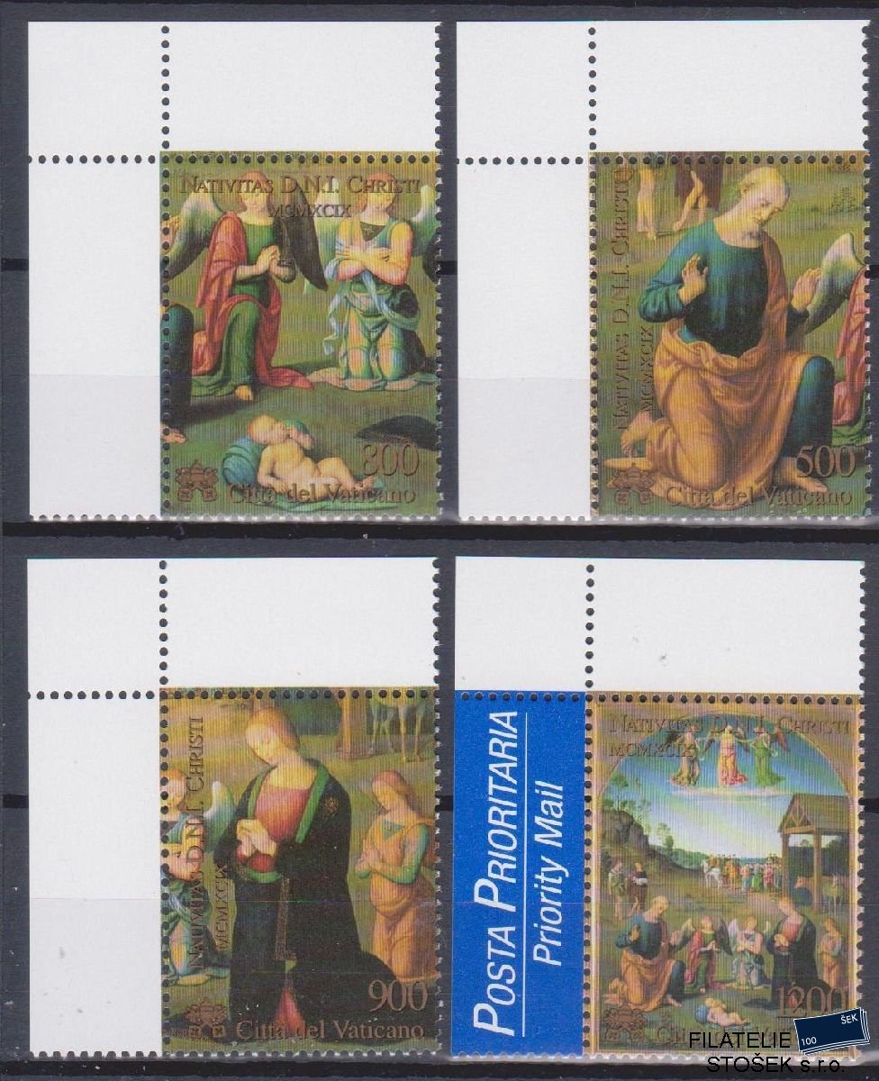 Vatikán známky Mi 1319-22