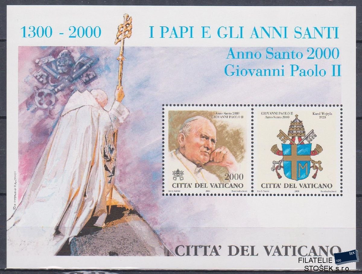 Vatikán známky Mi Blok 21