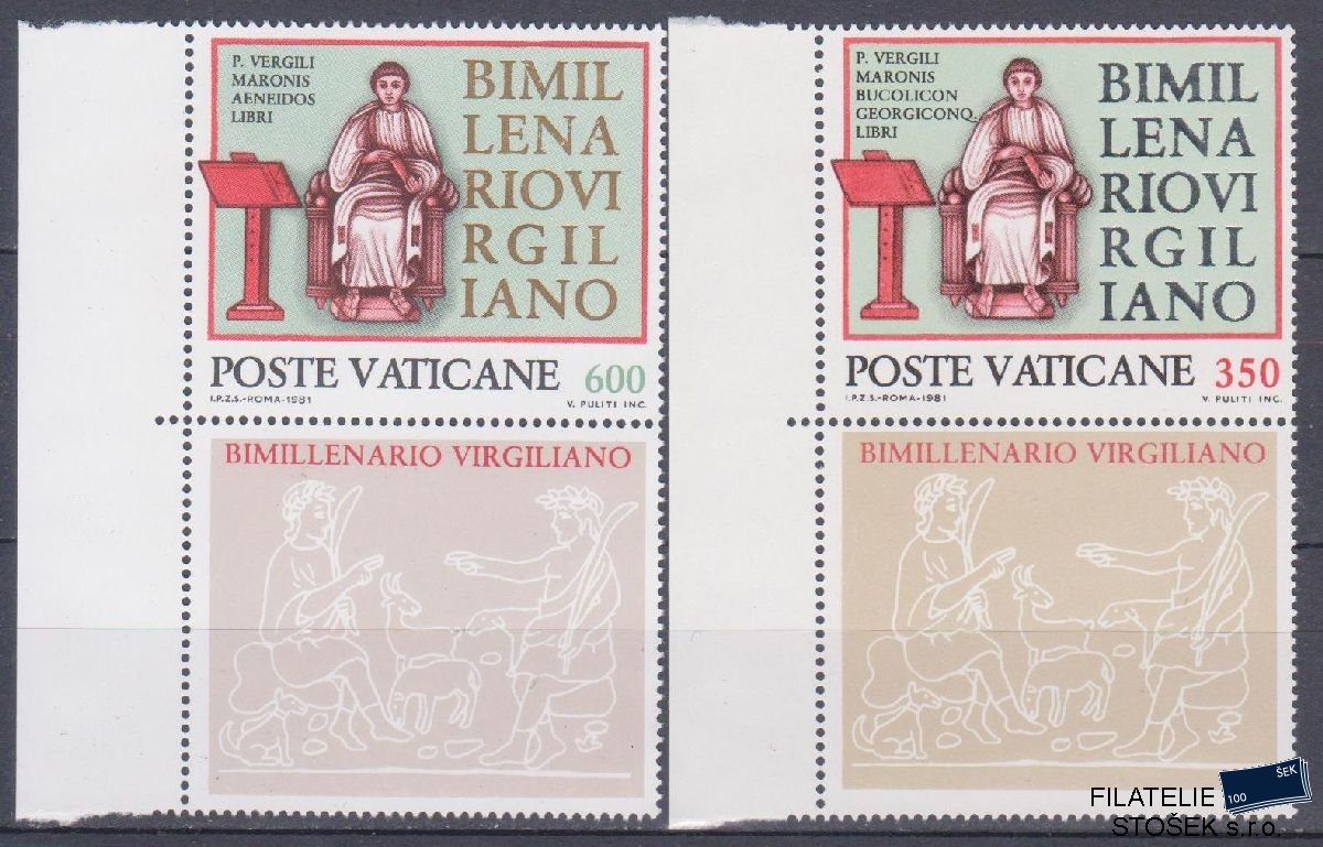 Vatikán známky Mi 783-84 Spojka