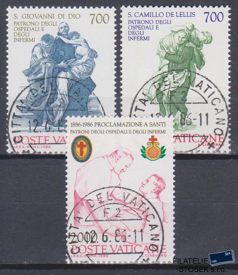 Vatikán známky Mi 894-96