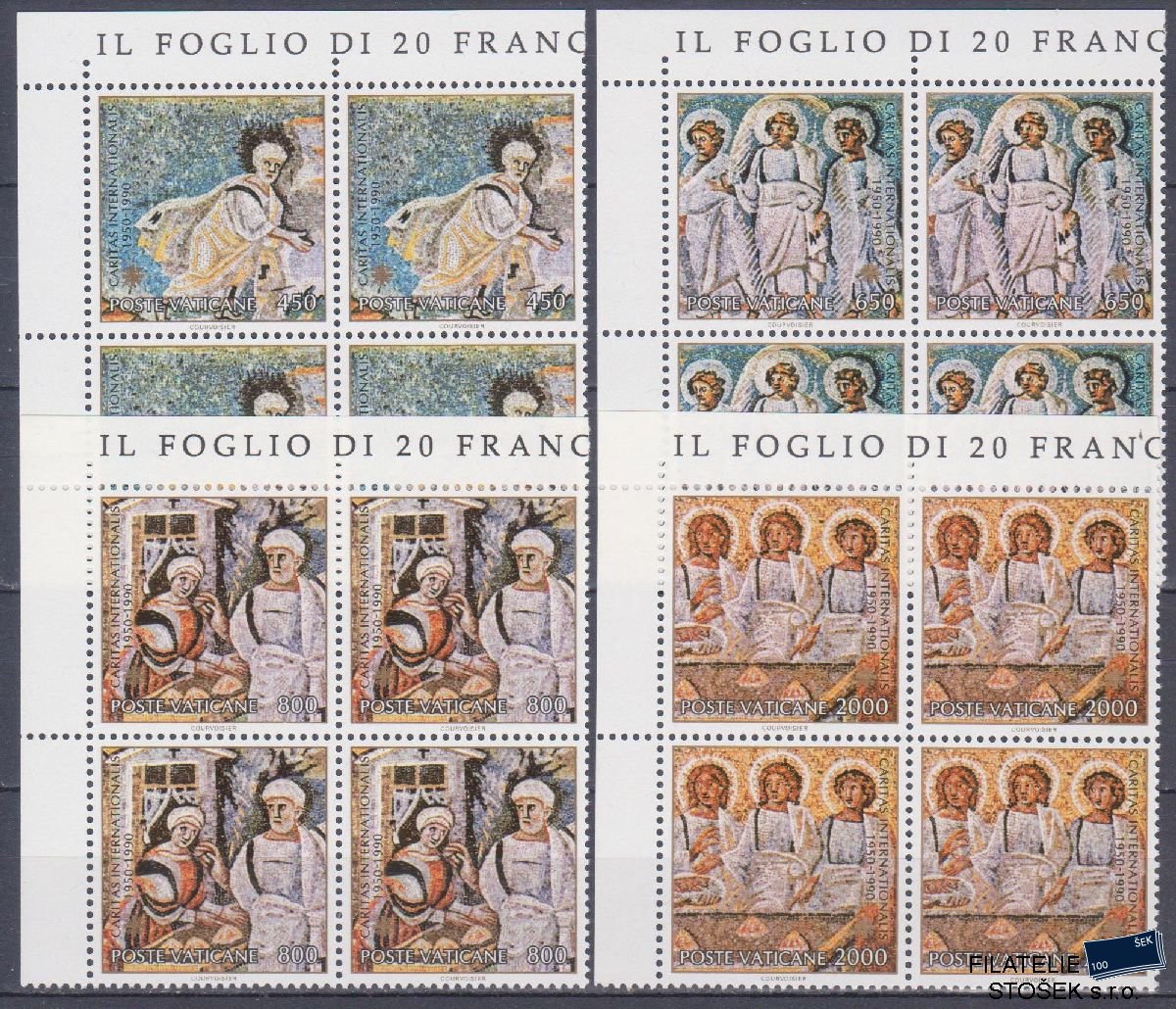 Vatikán známky Mi 1002-5 4 Blok