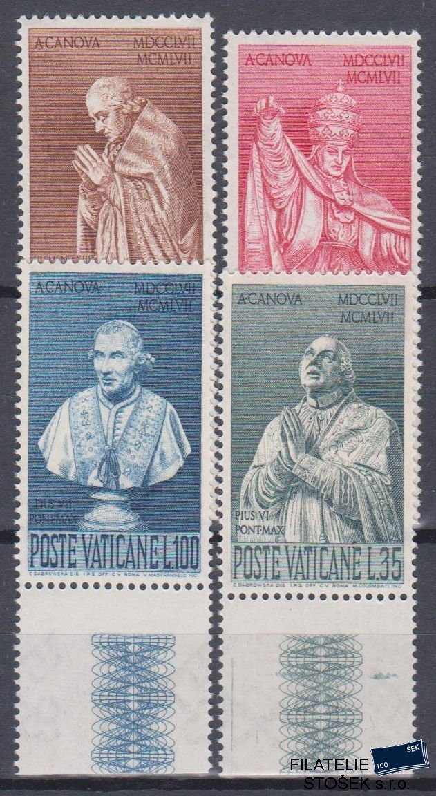 Vatikán známky Mi 296-99