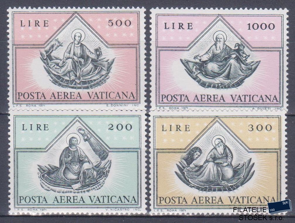 Vatikán známky Mi 590-93