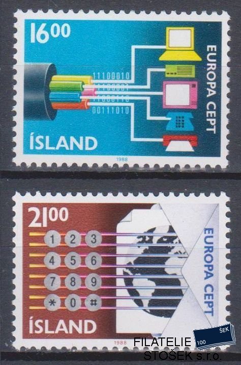 Island známky Mi 682-83