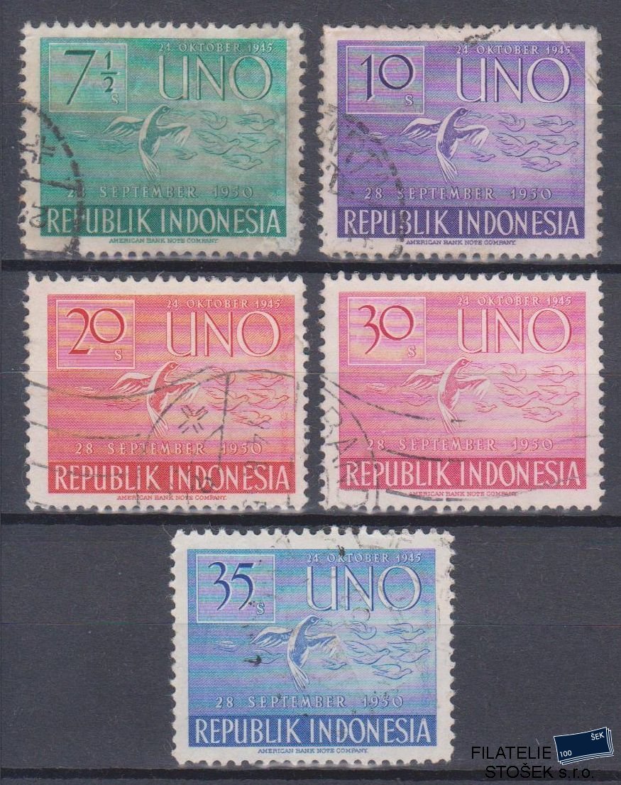 Indonesie známky Mi 94-99 NK