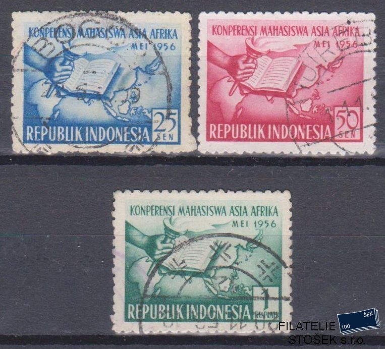 Indonesie známky Mi 162-64