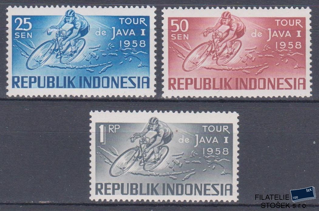 Indonesie známky Mi 229-31