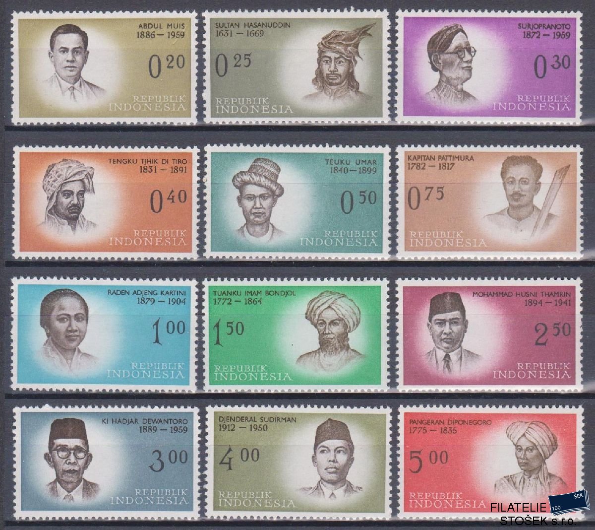 Indonesie známky Mi 307-18