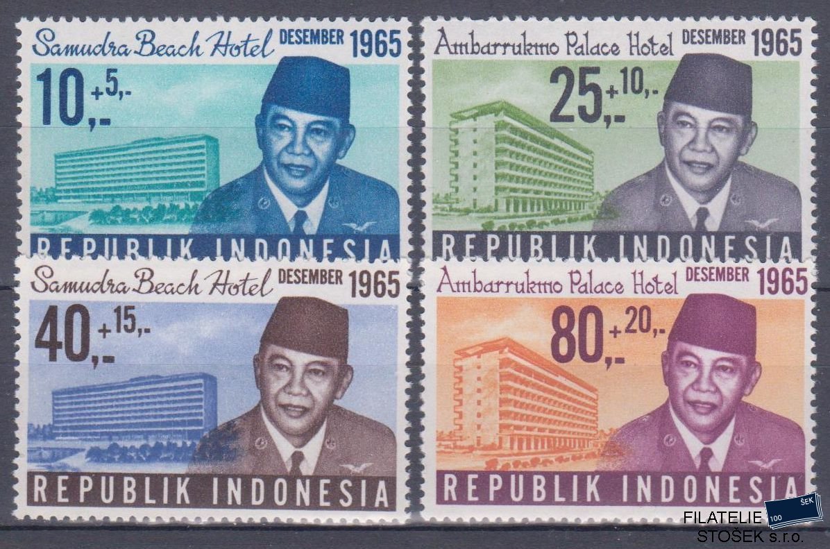 Indonesie známky Mi 495-98