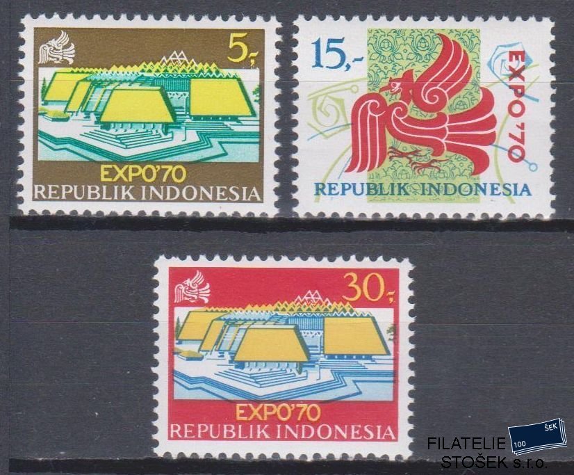 Indonesie známky Mi 665-67