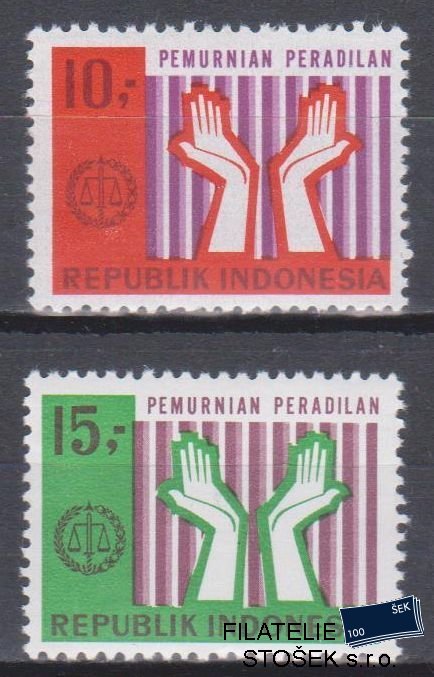 Indonesie známky Mi 668-69