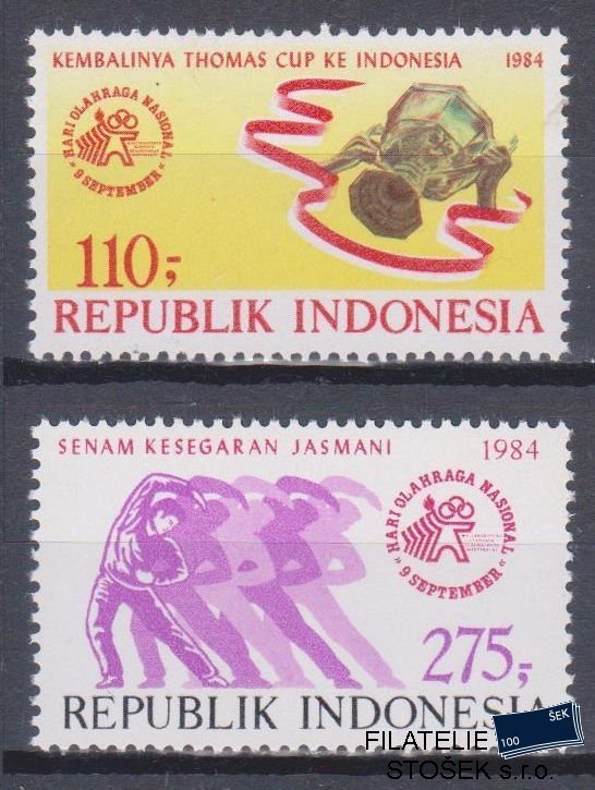 Indonesie známky Mi 1150-51