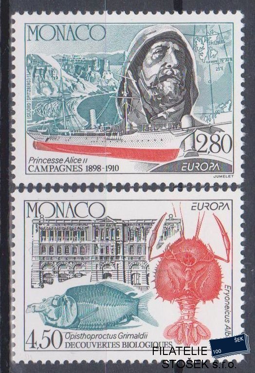 Monako známky Mi 2178-79