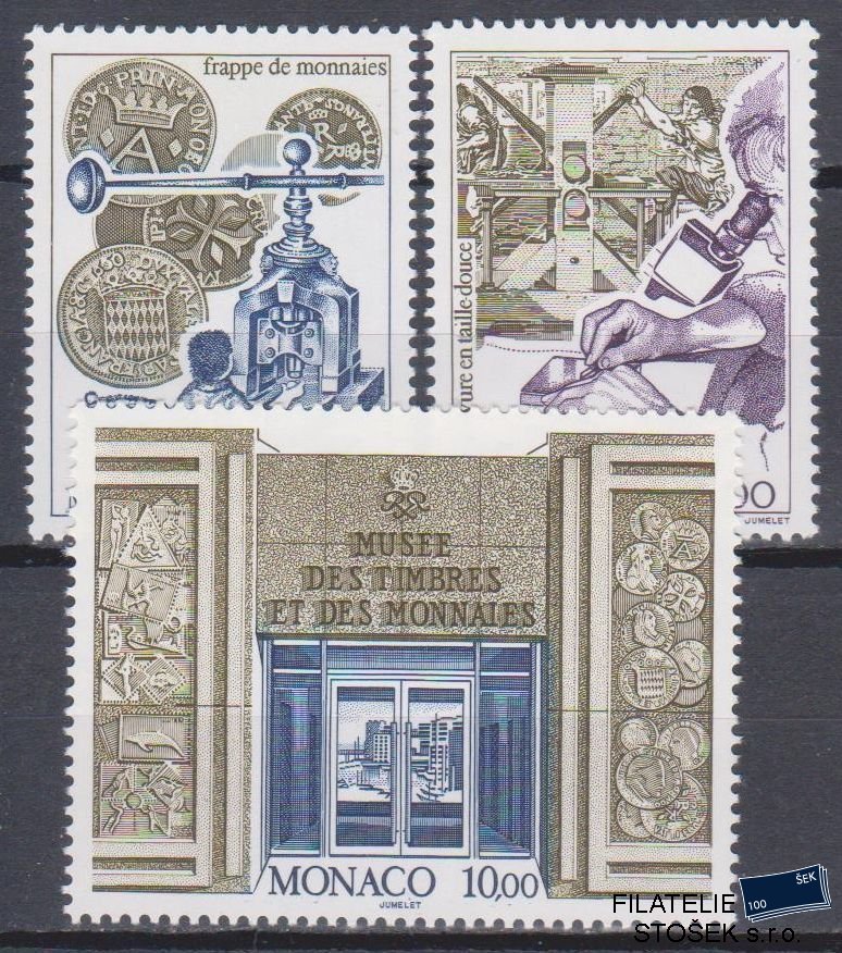 Monako známky Mi 2311-13