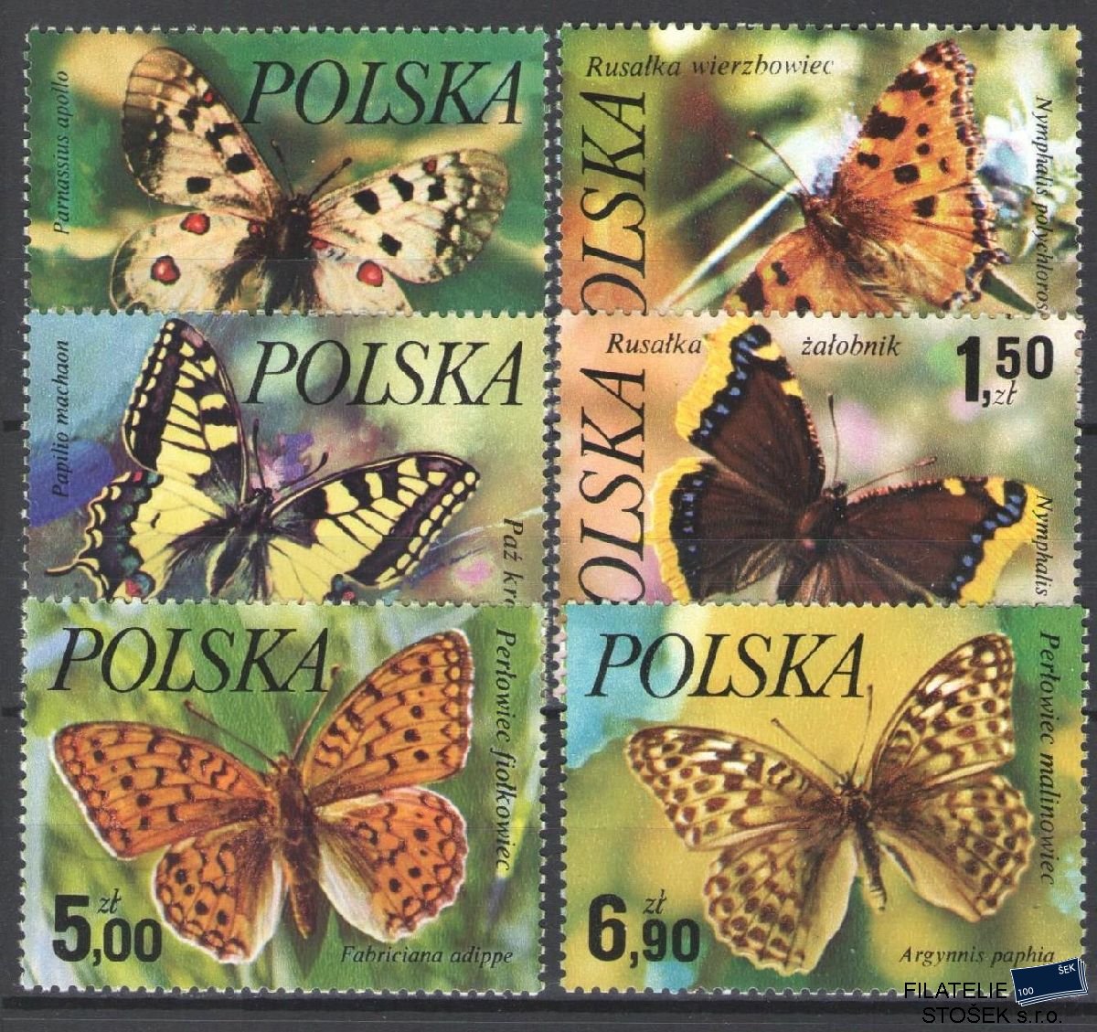 Polsko známky Mi 2516-21