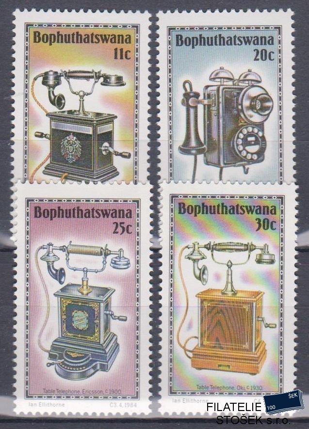 Bohuptswana známky Mi 125-28