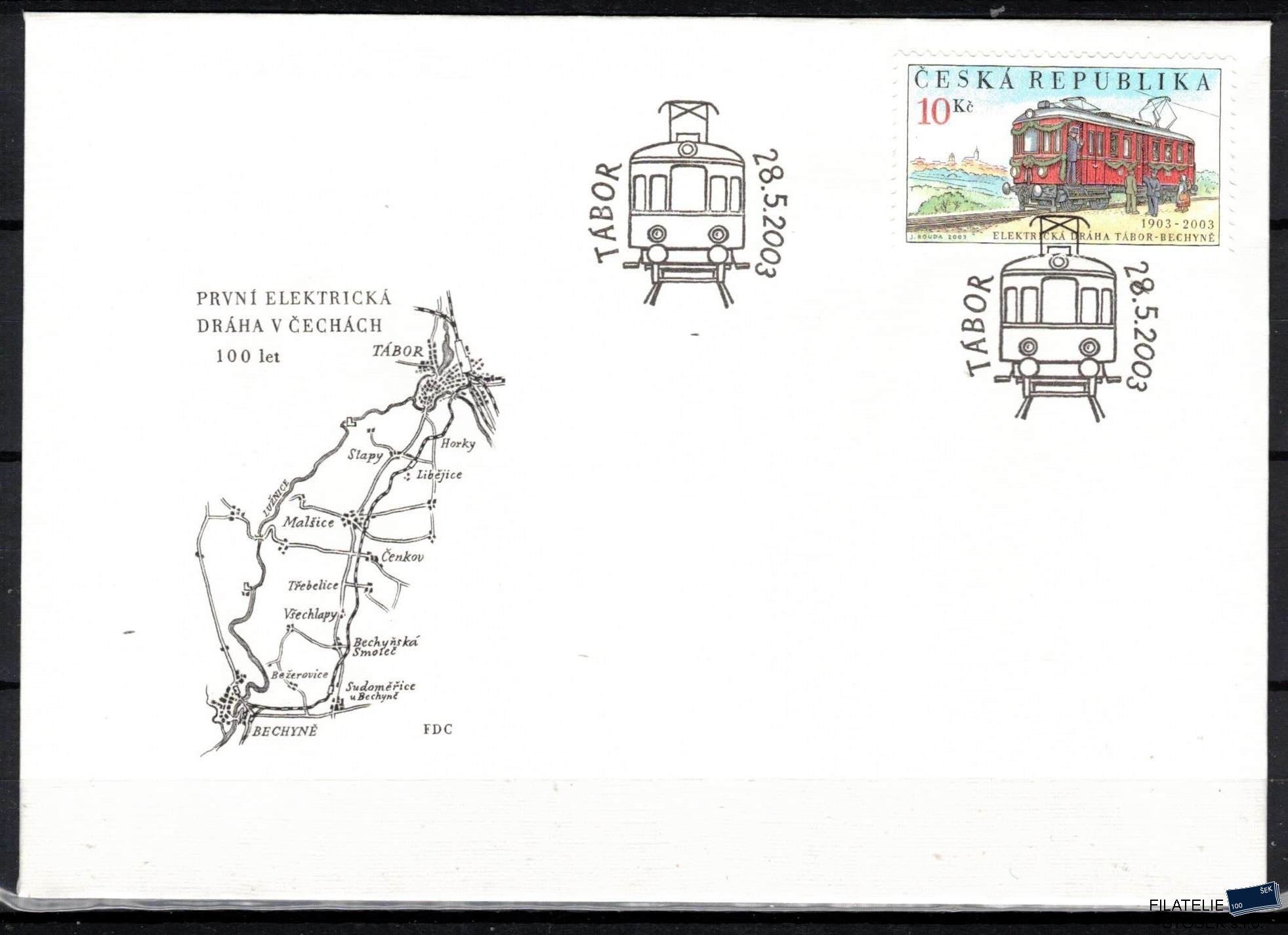 Česká republika známky 359 FDC