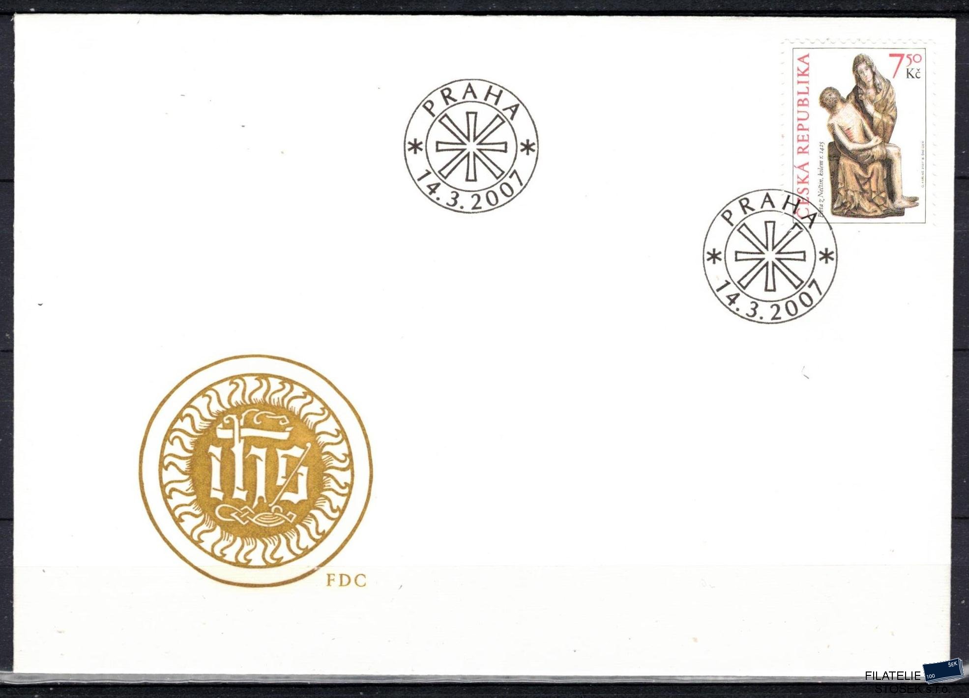 Česká republika známky 507 FDC