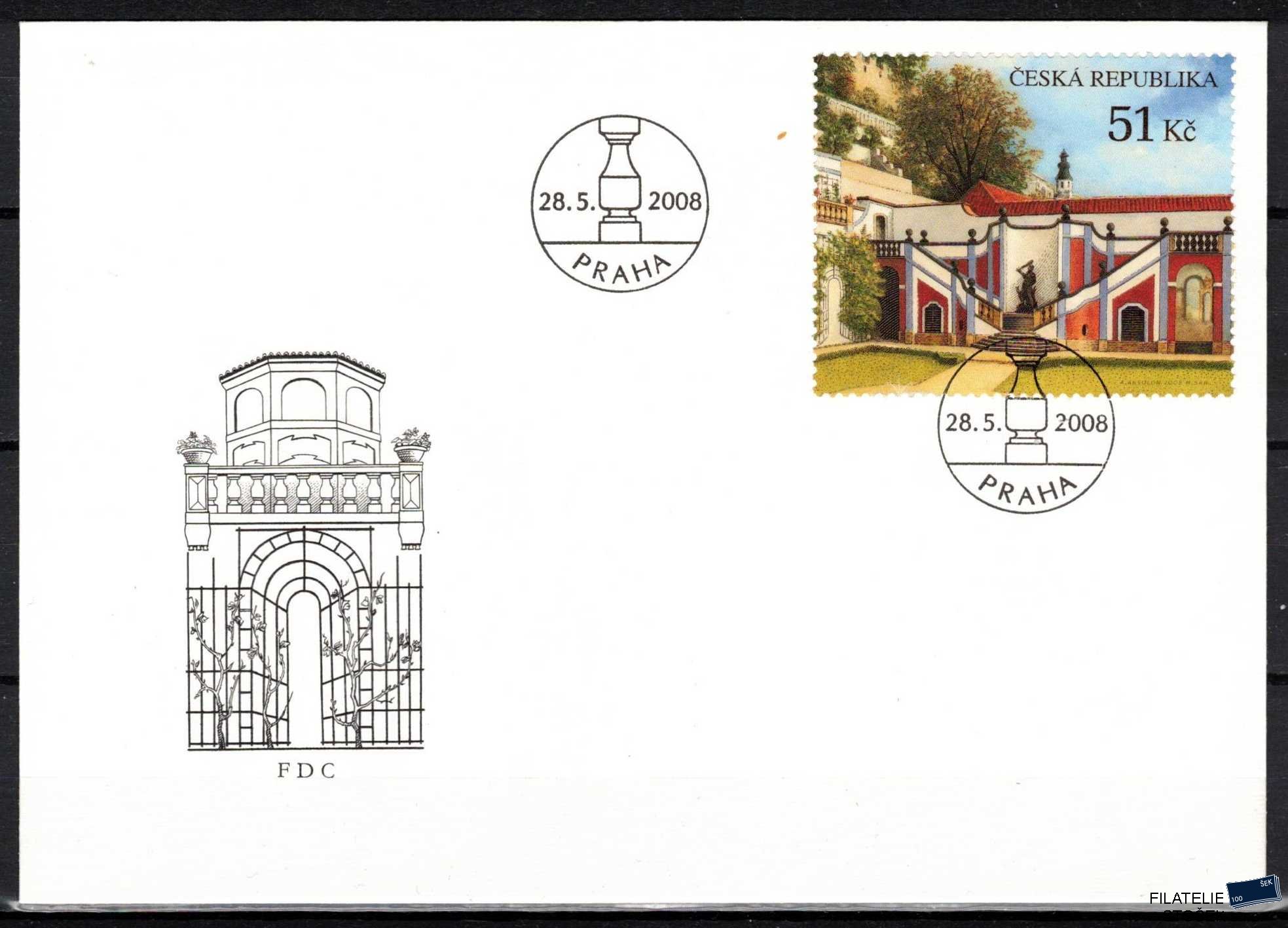 Česká republika známky 562 FDC