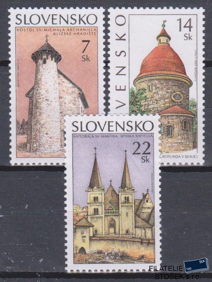 Slovensko známky 277-79