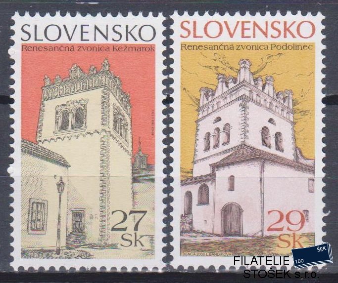 Slovensko známky 376-77