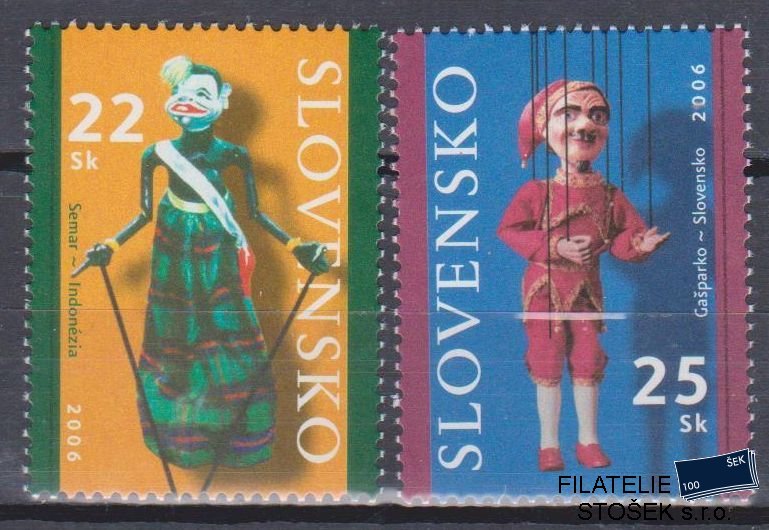 Slovensko známky 383-84