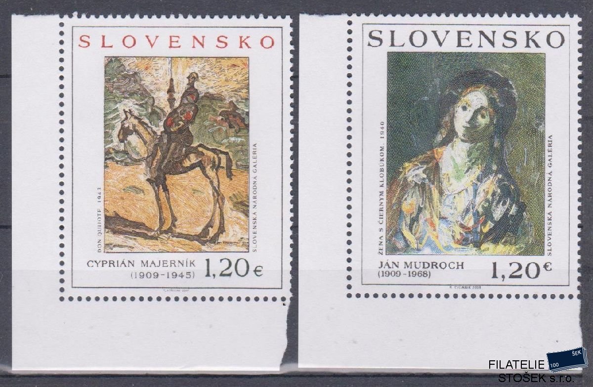 Slovensko známky 464-65