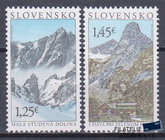 Slovensko známky 546-47