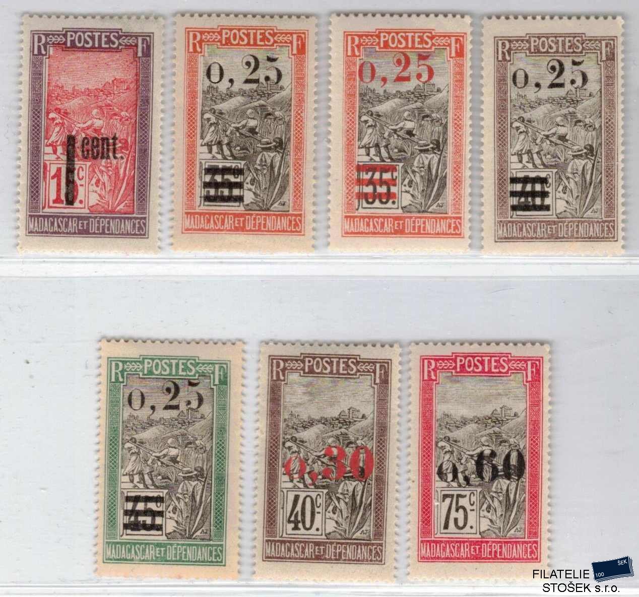 Madagaskar známky Yv 125-30