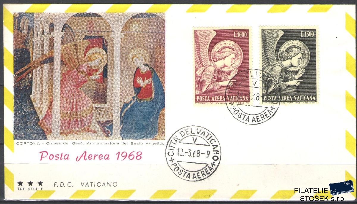 Vatikán celistvosti Mi 536-37 FDC