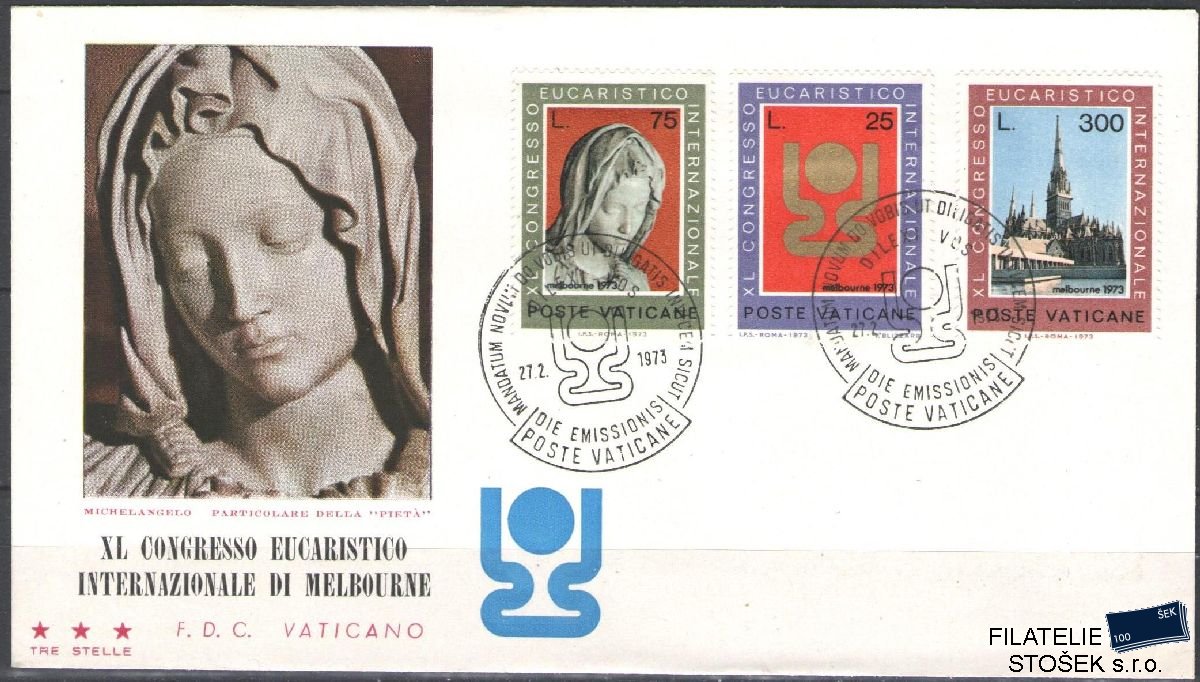 Vatikán celistvosti Mi 615-17 FDC