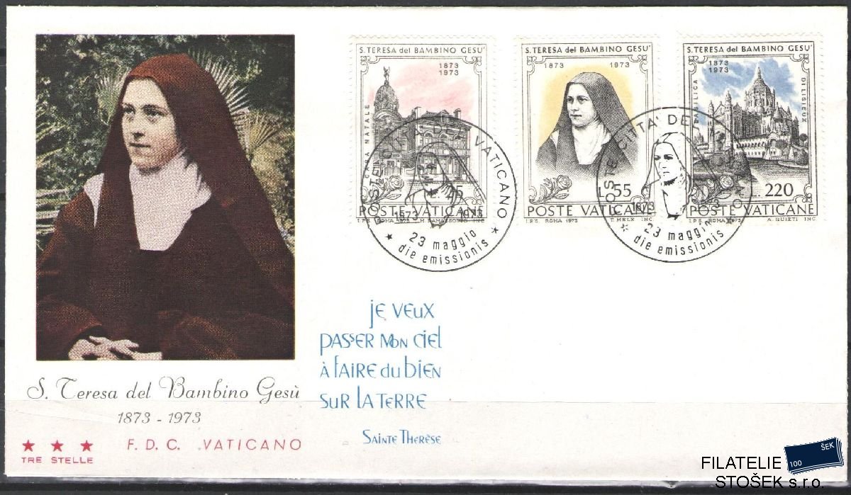 Vatikán celistvosti Mi 618-20 FDC